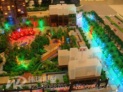  Hubei landscape model