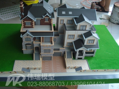  Hunan Garden House Building Model
