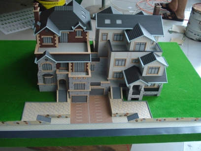  Garden house building model