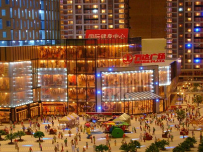  Chongqing sand table model